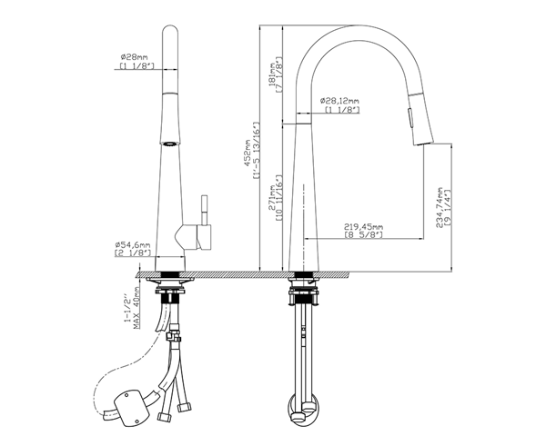 Vòi rút Grob GFB-43P/ 43PHM