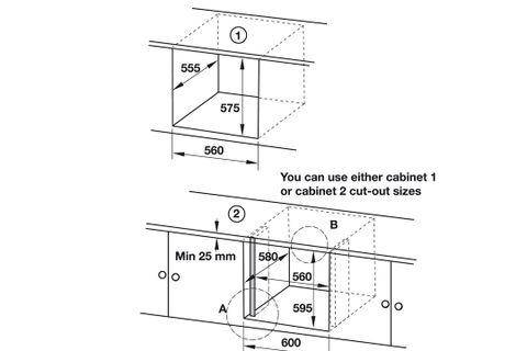 Lò nướng Hafele 533.02.001 âm tủ HO-KT60B