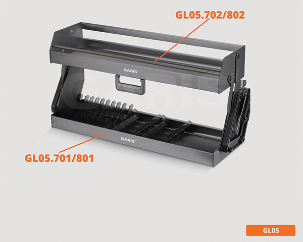 Giá gia vị nâng hạ Garis GL05