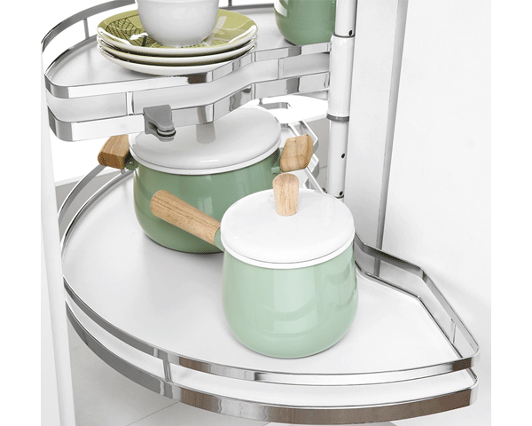 Mâm xoay Grob GM304 inox SUS304 nan dẹt 270