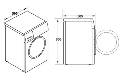 Máy giặt Hafele 538.91.530 HW-F60B