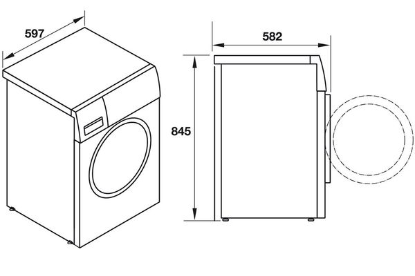 Máy giặt sấy kết hợp Hafele 533.93.100