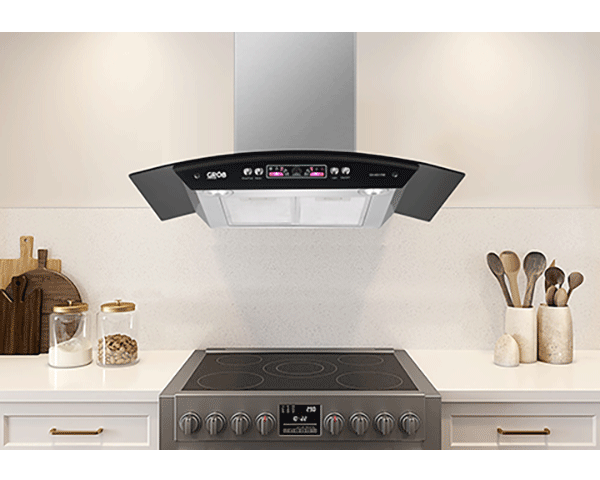 Máy hút mùi Grob GH kính cong