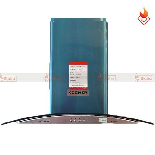 Máy hút mùi Kocher K-8870/8890 kính cong