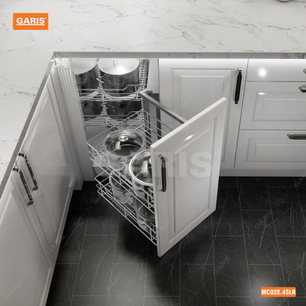 Hệ góc sole Garis MC02E.45L/R cánh kéo