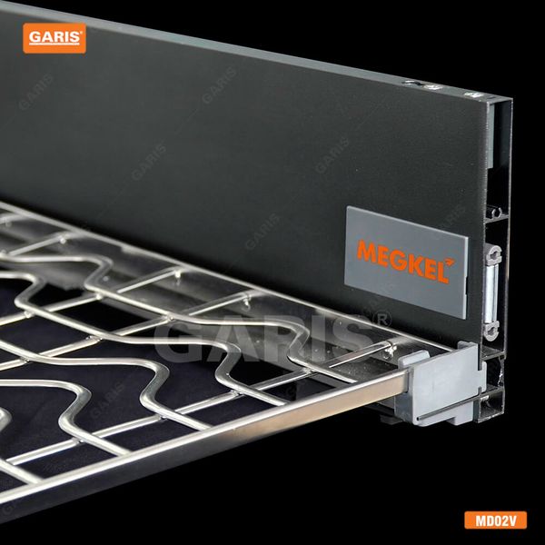Giá bát đĩa, thìa đũa đa năng Garis MD02V Inox 304 nan hình oval