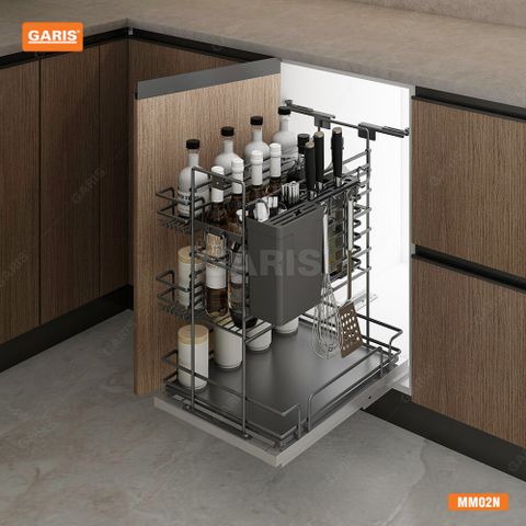 Giá dao thớt, gia vị, chai lọ Garis MM02N