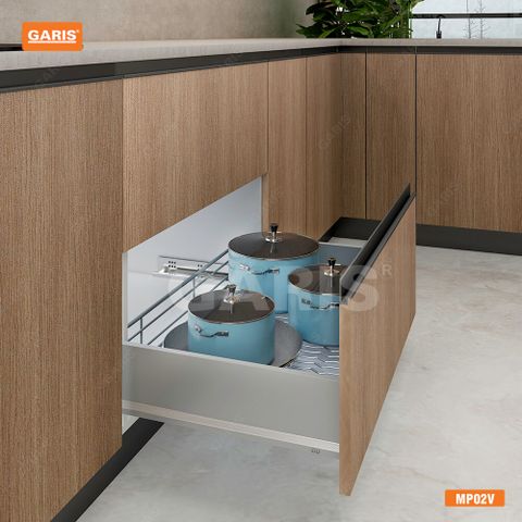 Giá xoong nồi Garis MP02 Inox 304 nan hình oval
