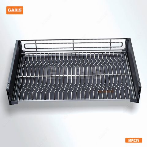 Giá xoong nồi Garis MP02 Inox 304 nan hình oval