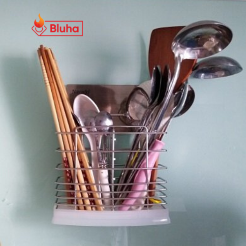 Ống đựng đũa inox không khoan tường Navado GS-5003