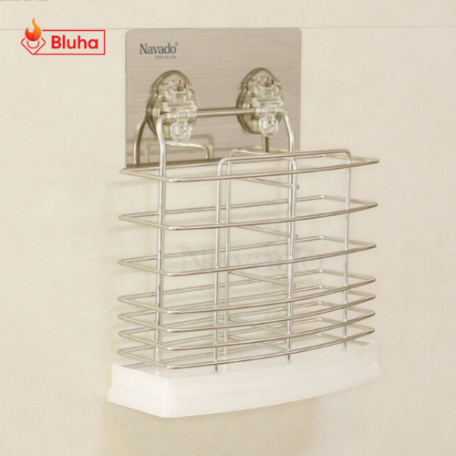 Ống đựng đũa inox không khoan tường Navado GS-5003