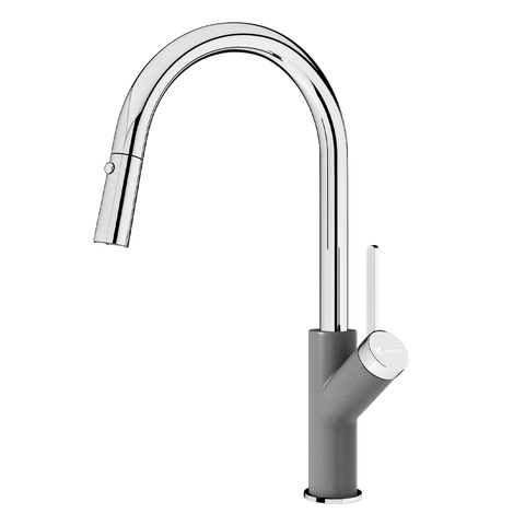 Vòi rửa bát rút dây Ponte Grey