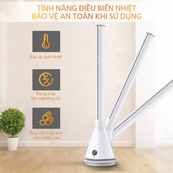 Quạt tháp sưởi ấm và làm mát Ultty SKJ-CR018H (Sưởi ấm/làm mát)