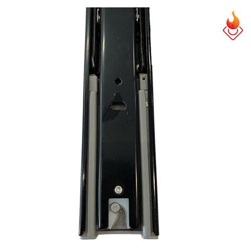 Ray bi Hafele 3 tầng giảm chấn màu đen