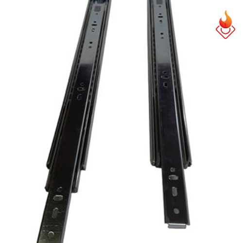 Ray bi Hafele 3 tầng giảm chấn màu đen