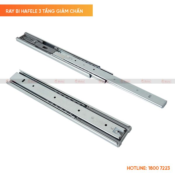 Ray bi Hafele 3 tầng giảm chấn