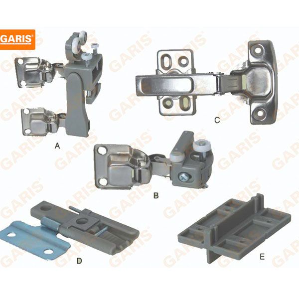 Ray trượt Garis GR68 cửa lùa cánh gập