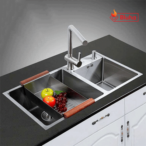 Chậu rửa bát ROSLERER RL01-8245 Lệch