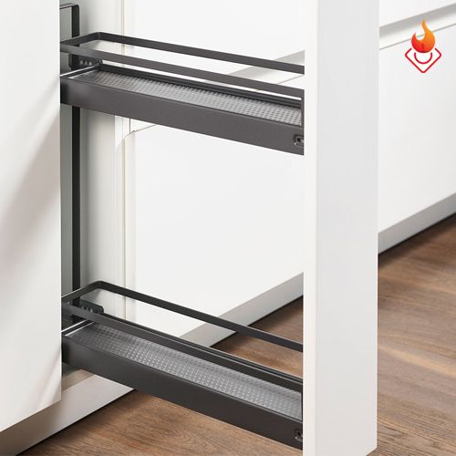 Rổ kéo để gia vị 2 tầng Hafele 549.24.620 - 545.61.028