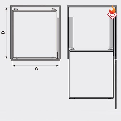 Rổ kéo lọt lòng Hafele để xoong nồi