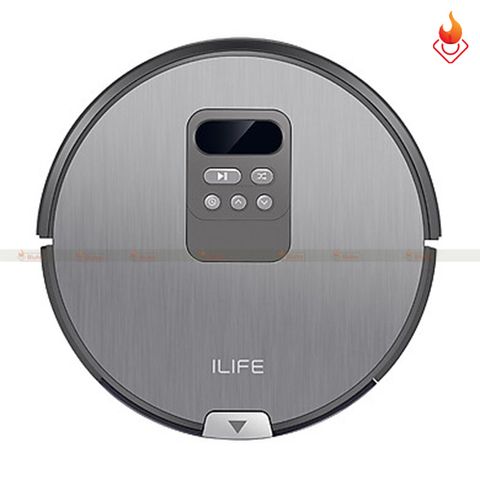 Robot hút bụi lau nhà ILIFE V80 màu đen Bản xuất Châu Âu