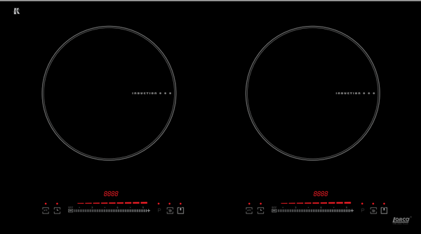 Bếp từ đôi Lorca TA 1006 Plus