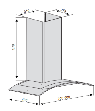 Máy Hút Mùi Lorca TA 2001H