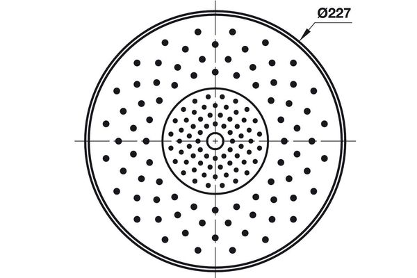 Sen đầu gắn trần AIRSENSE Hafele 485.60.617