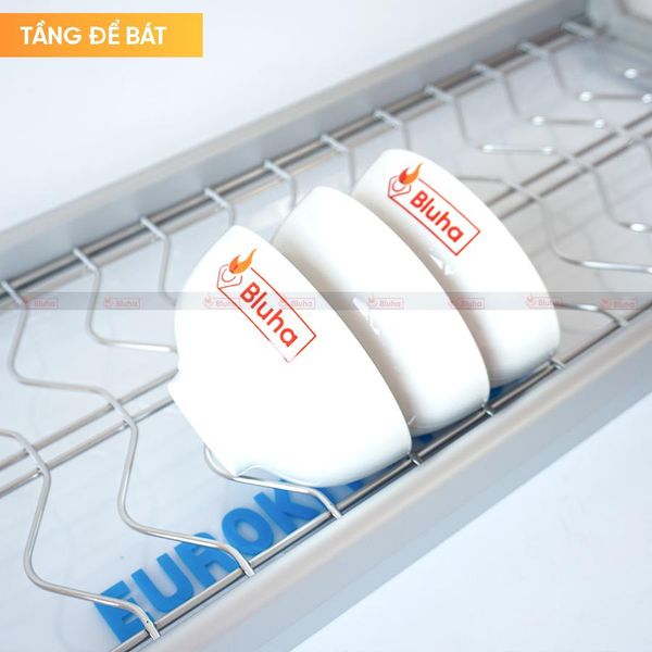 Giá bát cố định Kit Plus 2 tầng Inox 201