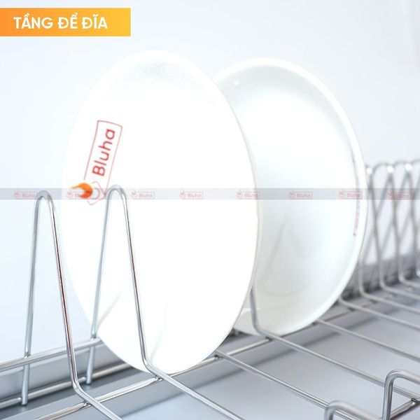 Giá bát cố định Kit Plus 2 tầng Inox 201