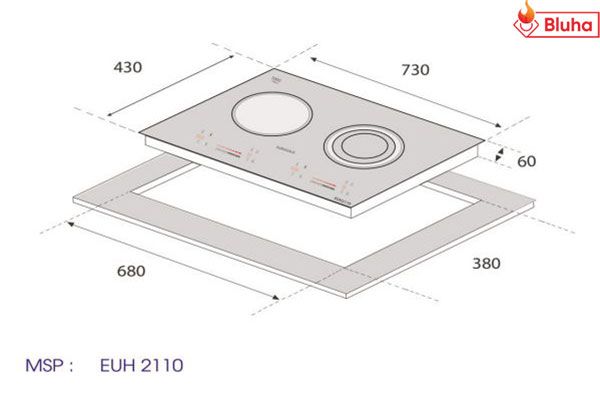 Bếp từ Eurogold EUH2110