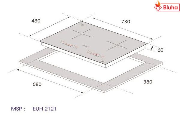 Bếp từ Eurogold EUH2121
