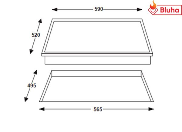 Bếp từ Rosieres RID346BV 3 vùng nấu
