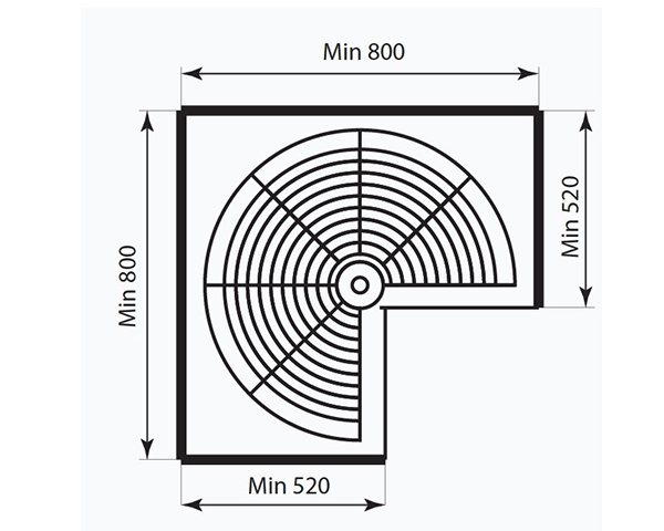 Mâm xoay Grob GR-270 nan sợi