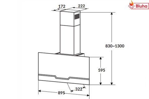 Máy hút mùi Rosieres RVSPN98