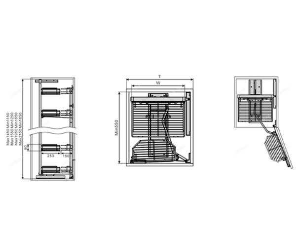 Tủ kho Eurogold EPV Oval cánh mờ