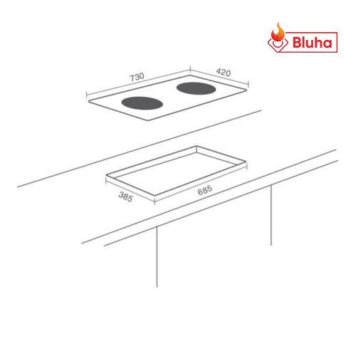 Bếp điện từ BINOVA BI-107-ID