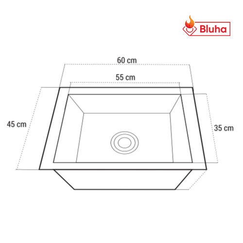 Chậu rửa bát ROSLERER RL01 - 6045