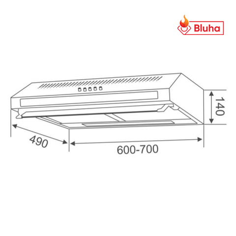 Máy hút khử mùi BINOVA BI-25-B-06/07