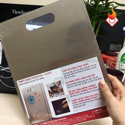 Thớt inox Foodcom -FC005