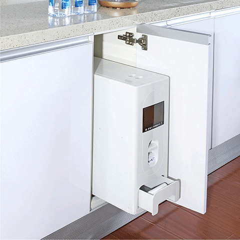 Thùng gạo Grob RB âm tủ hợp kim thép