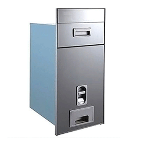 Thùng gạo Grob RB mặt gương viền nhôm