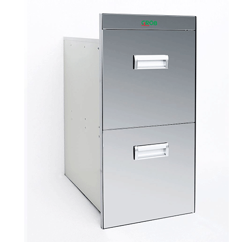 Thùng gạo Grob RB2 hai khoang