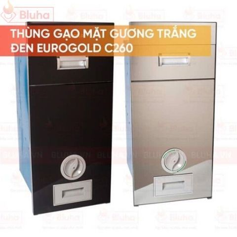 Thùng gạo Eurogold C260/C300 mặt gương