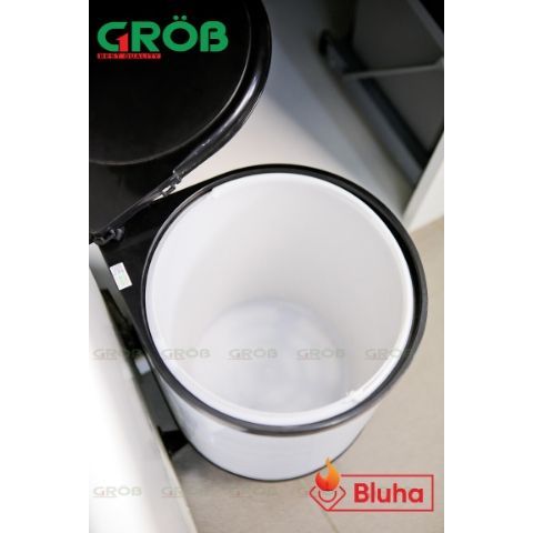 Thùng rác tròn Grob EG-101/103 gắn cánh
