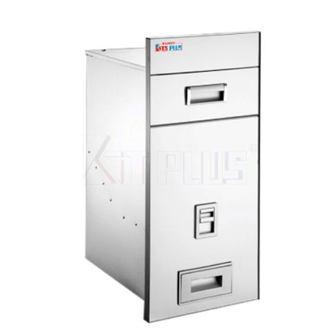 Thùng gạo mặt gương bạc Kit Plus RB29.A