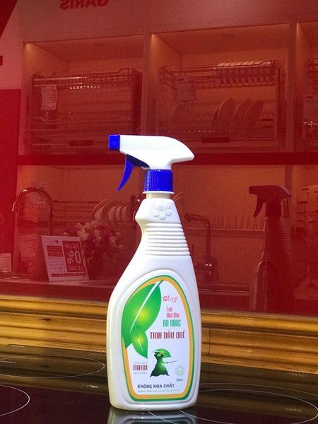 Combo Lau khử mùi Orenji công nghệ Nano từ Nhật Bản an toàn