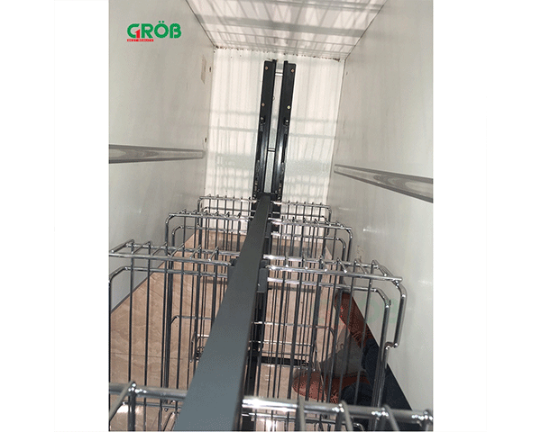 Tủ đồ khô cánh kéo Grob UB nan sợi