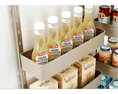 Tủ kho Eurogold EUM6L 6 tầng cánh mở nhôm Anode