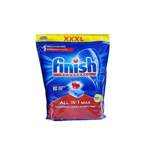 Viên rửa bát Finish All In Max 80V Lemon